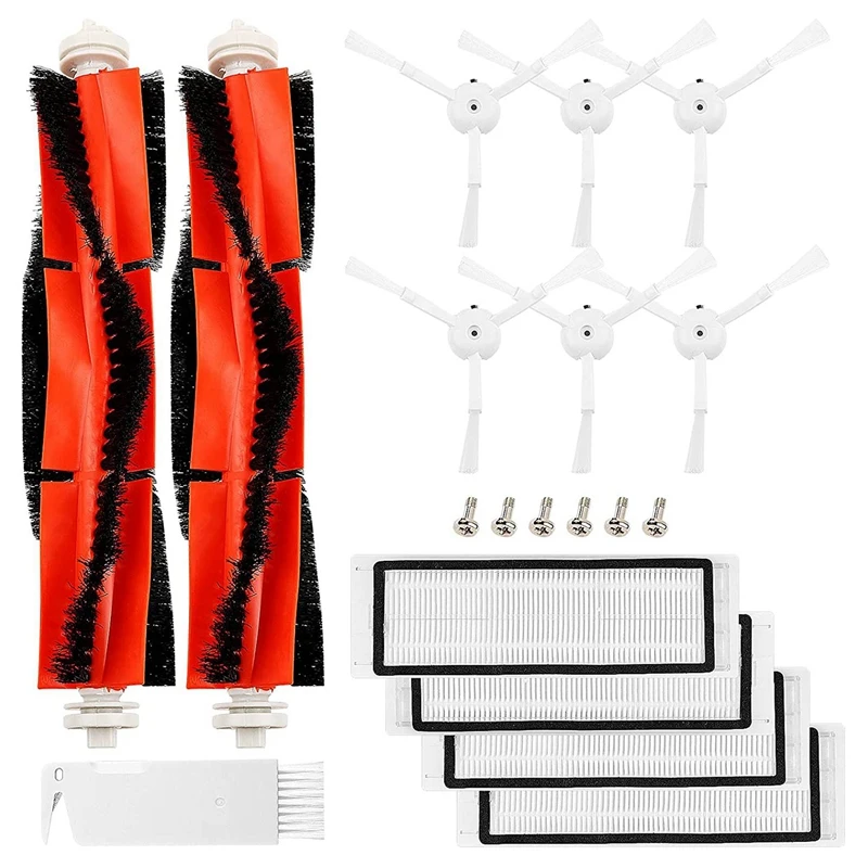 

Сменные аксессуары, совместимые с XIAOMI S50 S55 S6 S5max, боковая щетка, аксессуары для пылесоса