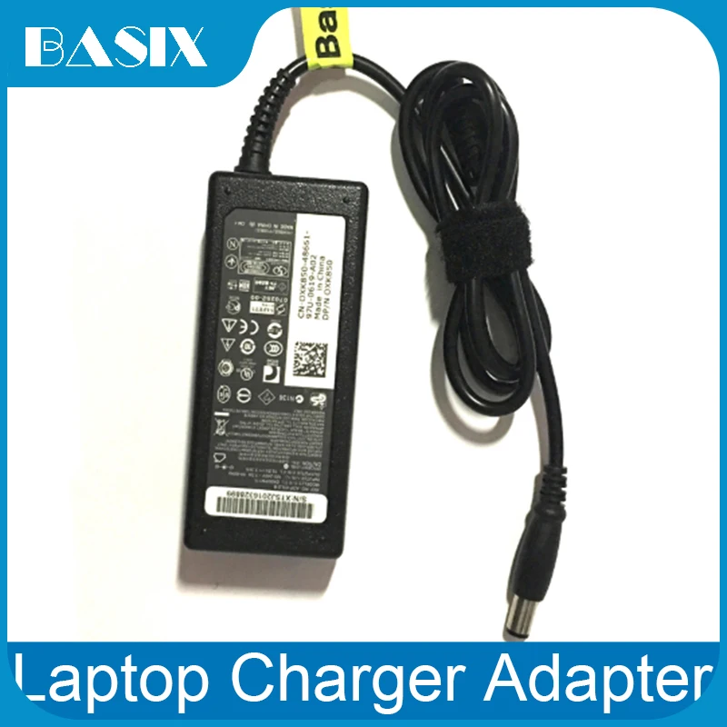 

Basix Genuine 65W 19.5V 3.34A Adaptor Charger for laptop-Dell Latitude E6220 E6230 E6330 E6400 (3520) (3521) Charger