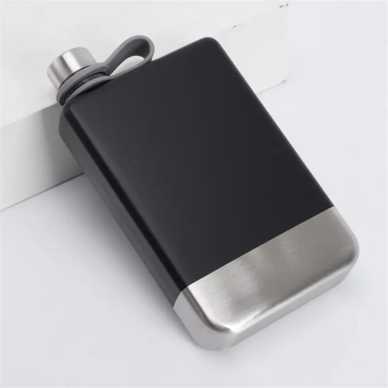 Портативная фляжка для виски водки вина 9 унций 304 пищевых классов