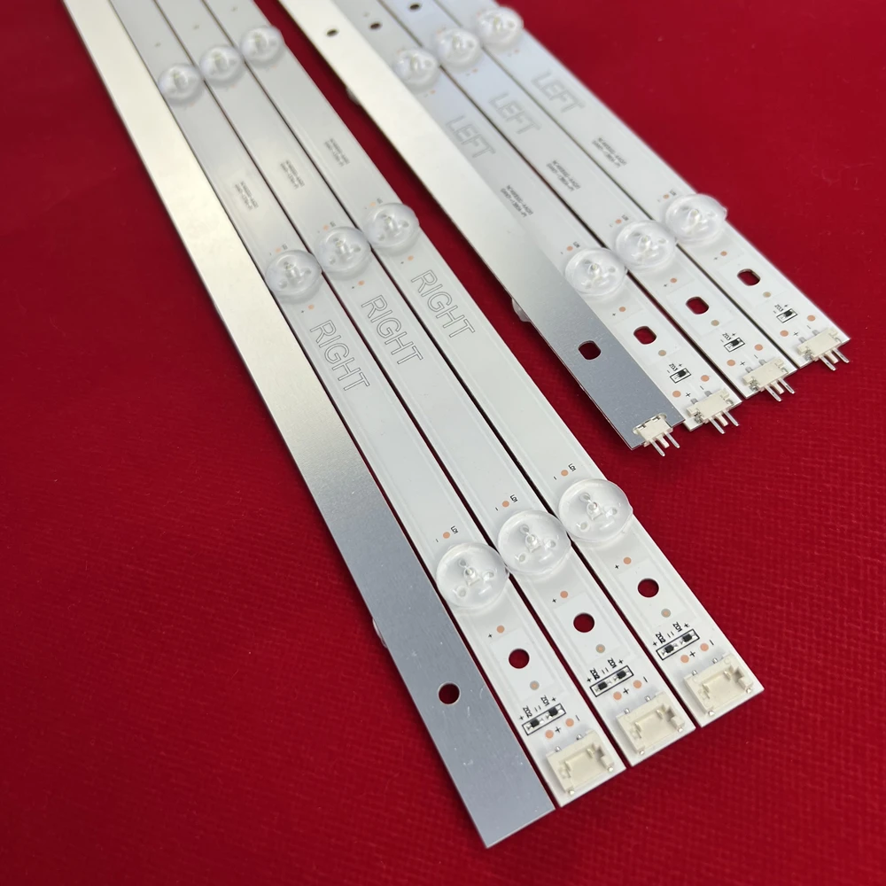8 шт./комплект светодиодная подсветка для LG 49UK6200 49UK6300 49UJ630V 49LJ5500 49UJ635T NC490DGG