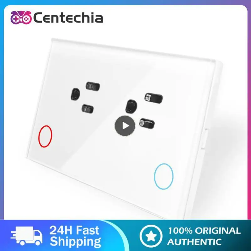 

3~15PCS 100v-240v Wifi Plug Convenient 15a Plug Energy Saving Easy To Use Application Settings Button Voice Control