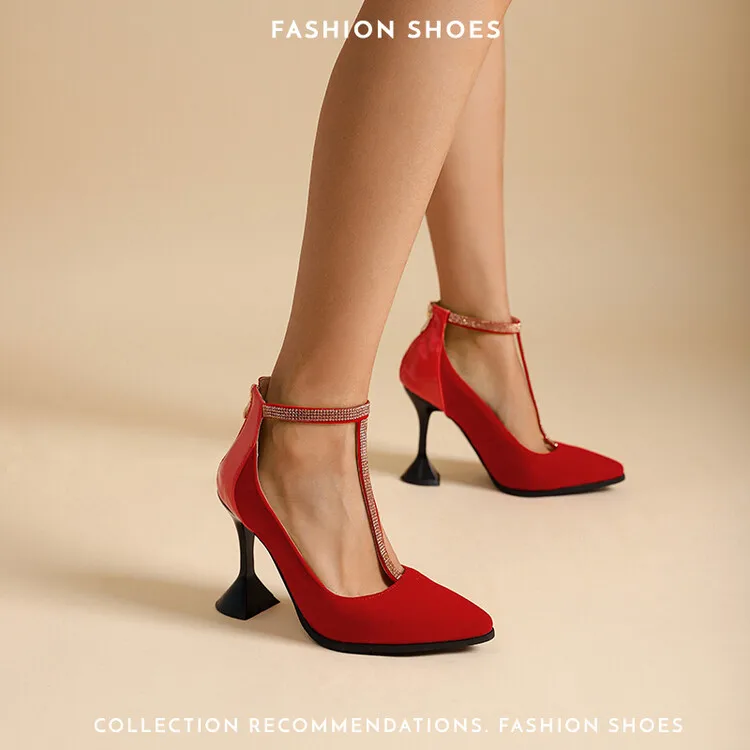 

Big Size Simple pointed single shoes ladies high heels women shoes woman pumps