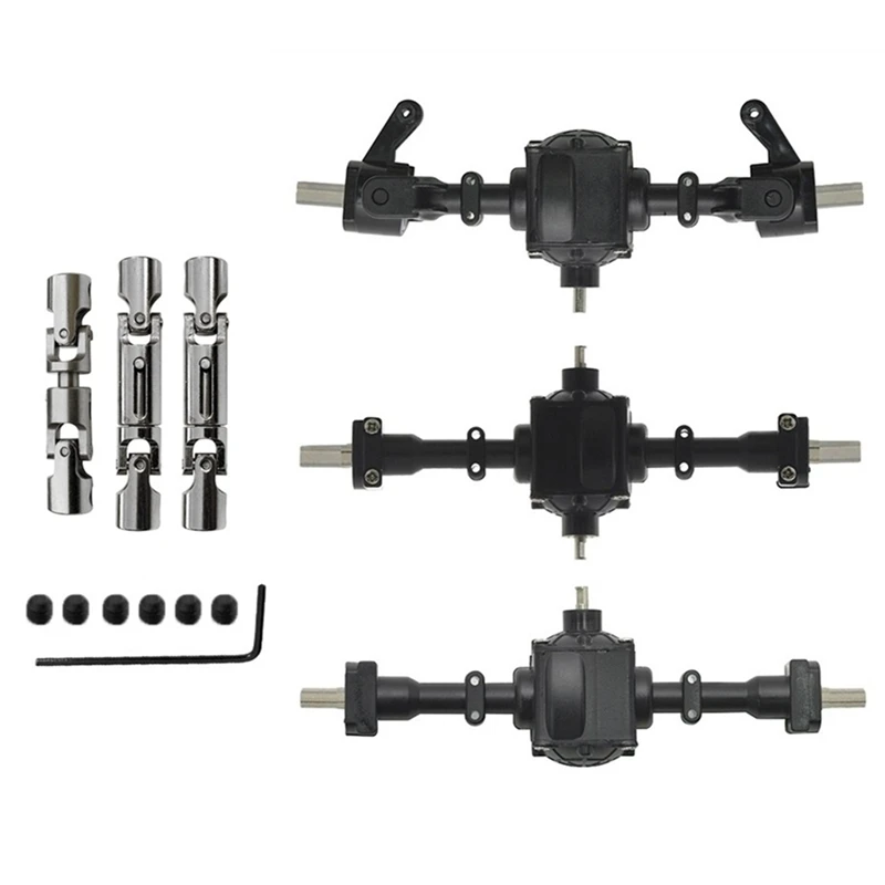 

Metal Gear Differential Axle & Drive Shaft For WPL B16 B36 Q60 Q63 Q64 Fayee FY004 MN-77 6WD RC Car Upgrades Parts