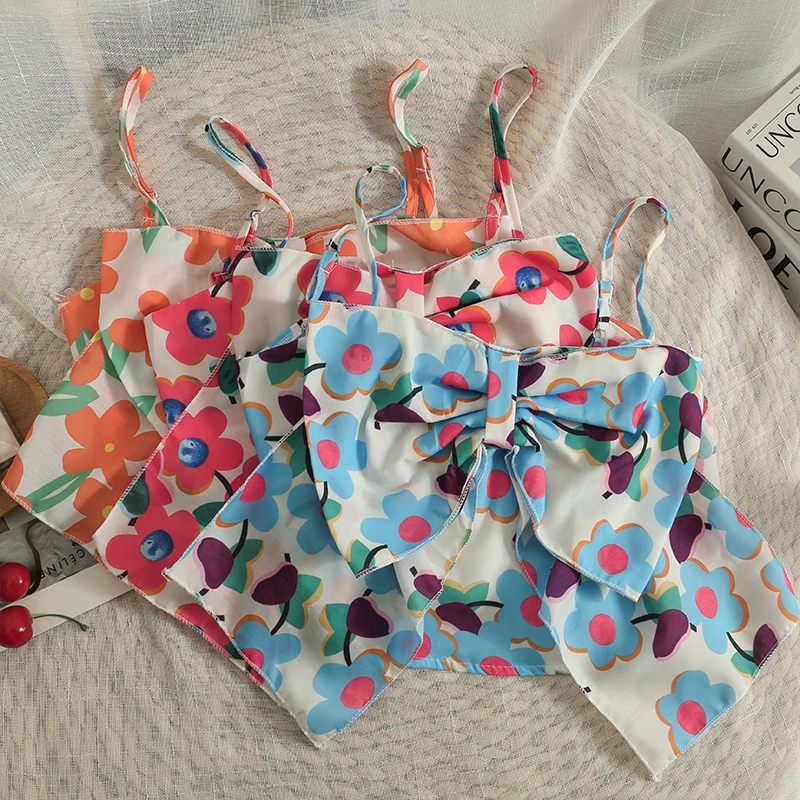 

Butterfly Sexy Spaghetti Strap Tops Women Floral Lace Top Woman Cropped Cami Backless Korsett Débardeur Femme Women's Clothing