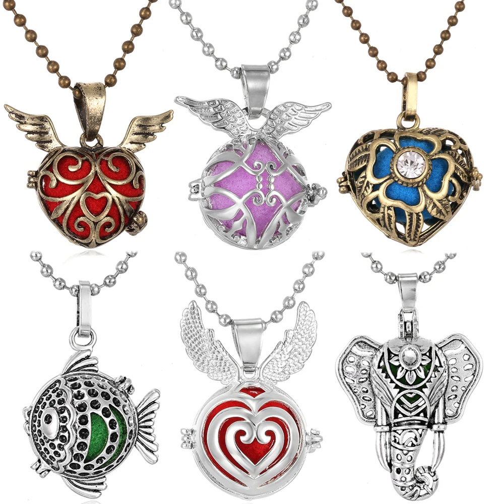 Pendant Perfume Essential Oil Diffuser Aroma Diffuser Pendant Necklace