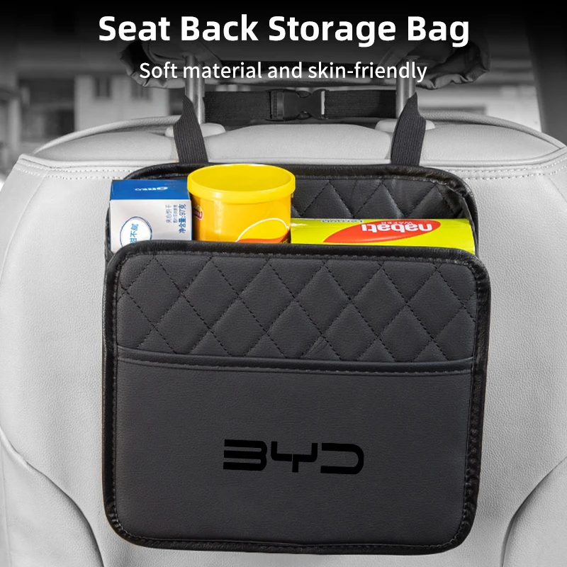 Сумка-органайзер на спинку автомобиля для BYD F3 I3 F0 F6 S6 S8 E5 E6 G3 G6 L3 S7 M6 Tang Song Qing Yuan Max