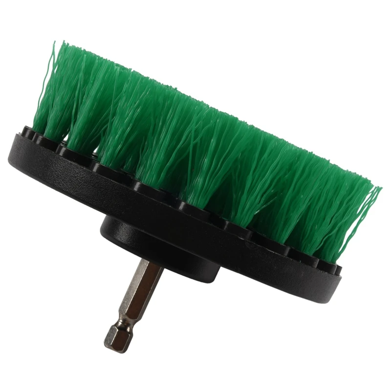 

4 дюйма, 4 шт., мягкая, средняя и жесткая щетка для чистки, насадка для дрели для очистки душевых, ванн, ванных комнат, плитки, Grou