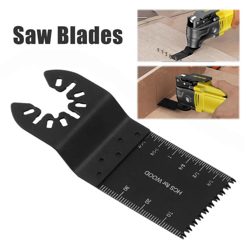 80Pcs/Set Multi-Function Saw Blade Accessories Oscillating MultiTool Saw Blades for Renovator Power  Wood Cutting Tool Bits