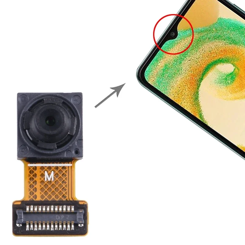 Оригинальная фронтальная камера для Samsung Galaxy A04s фотокамера ремонт замена модуля