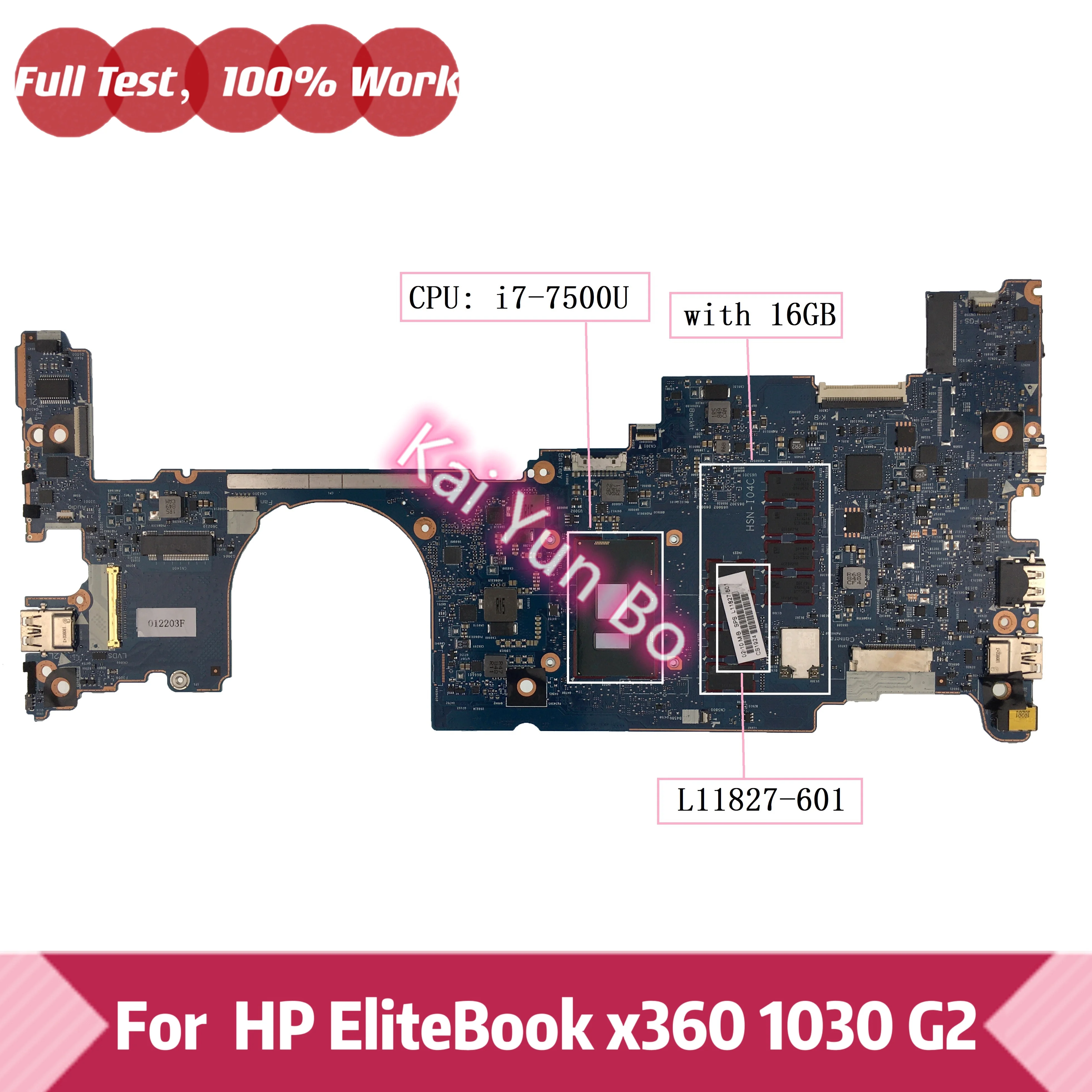 

Материнская плата для ноутбука HP EliteBook x360 1030 G2 6050A2848001
