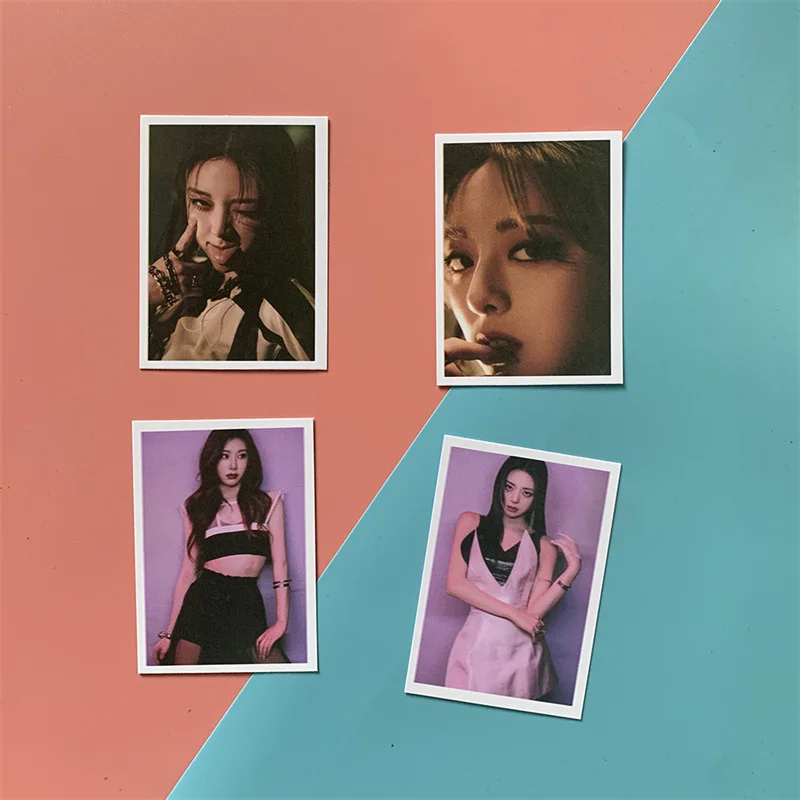 

16 шт./компл. Kpop ITZY открытка, новый альбом, ломо-карта, фотопечать, открытки, постер, картина, оптовая продажа, поклонники, коллекция подарков