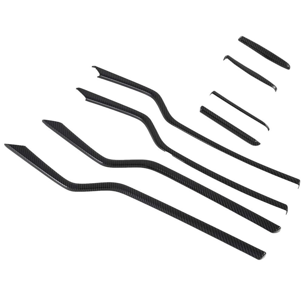 

Car Inner Door Trim Cover Interior Mouldings Trims for Model S 2016-2019 Car Accessories, 8PCS