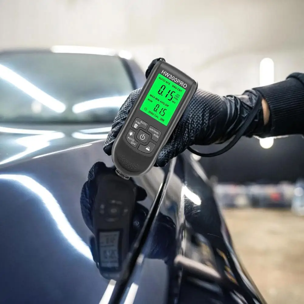 Тестер толщины пленки автомобильной краски автоматический измеритель цифровые