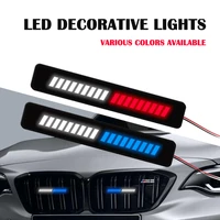 led lights car pickup front grille decorative exterior parts car decorative lights day light auto accessories decorative lamp
