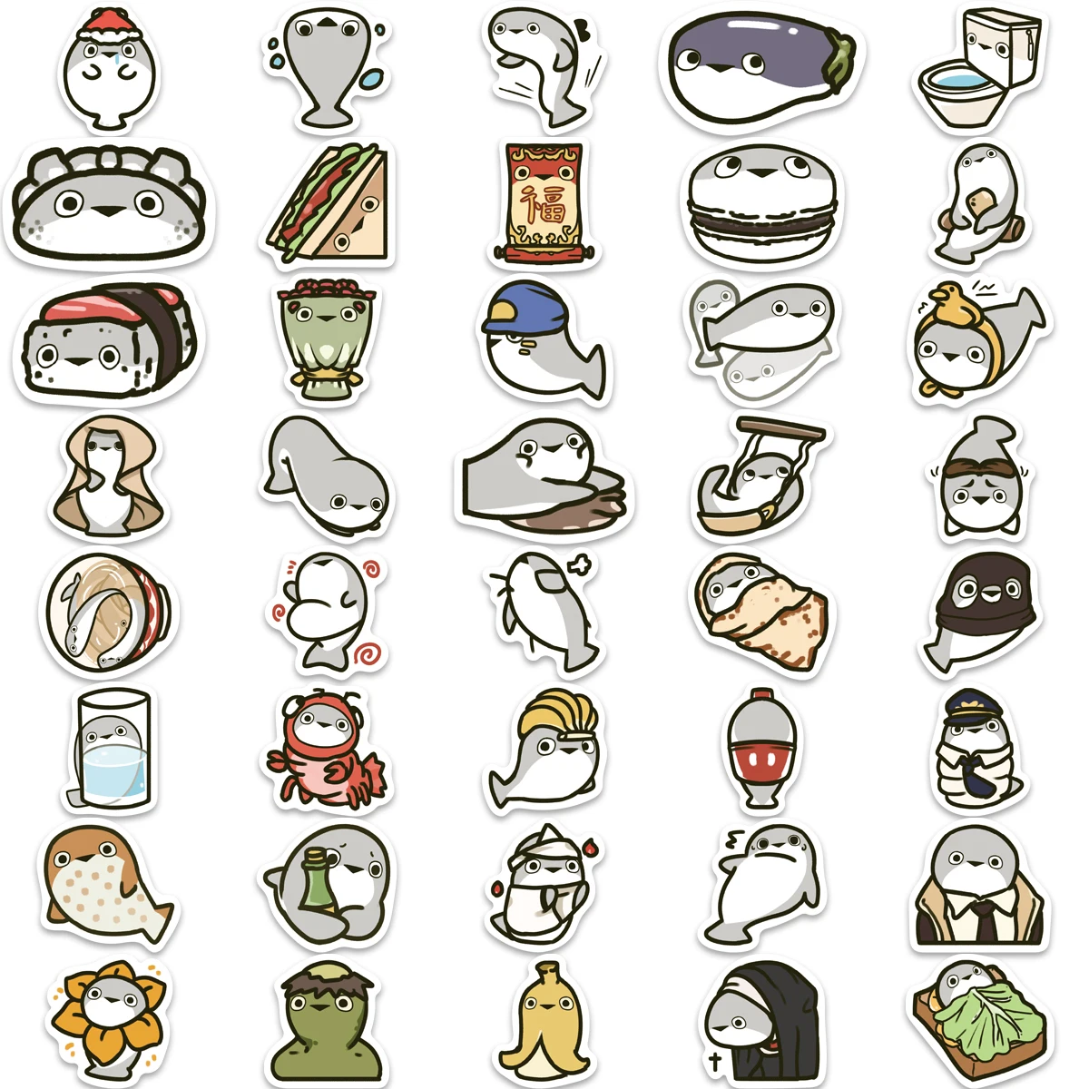 80 шт. водонепроницаемые наклейки для скейтборда багажа