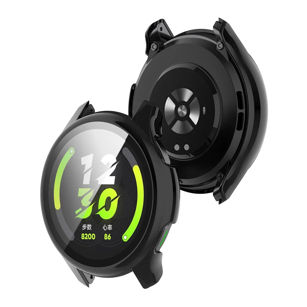 

Multifunctional Watch Protective Cover Protective Frame Screen Protector Skin Shell Smartwatch for Realme Watch T1