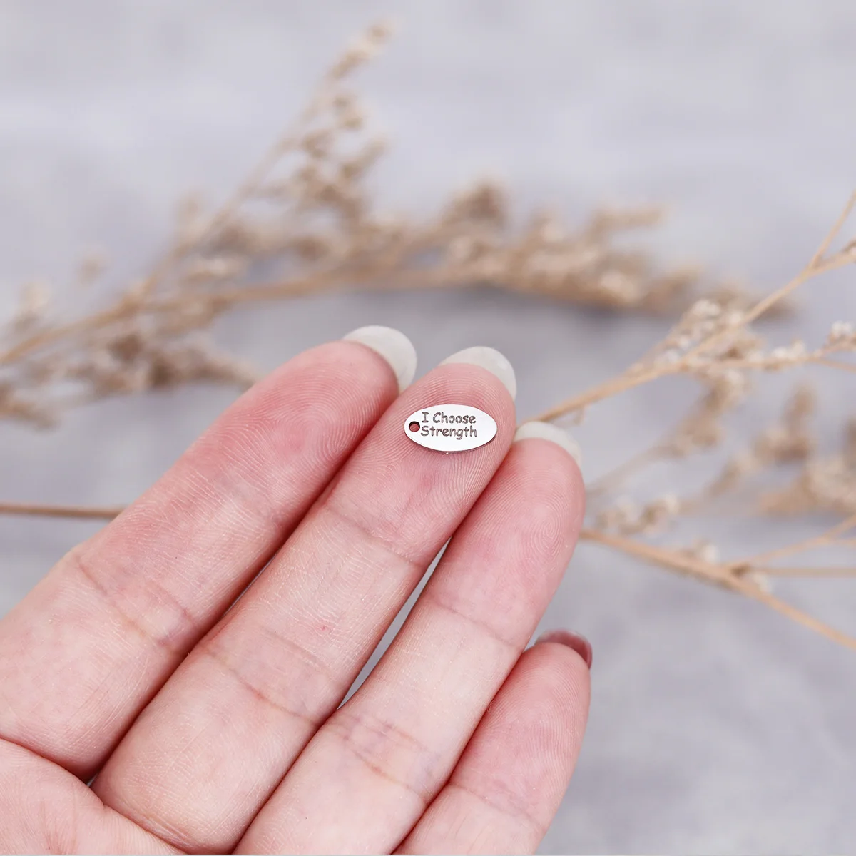 3 шт./партия, подвеска из нержавеющей стали с лазерной гравировкой