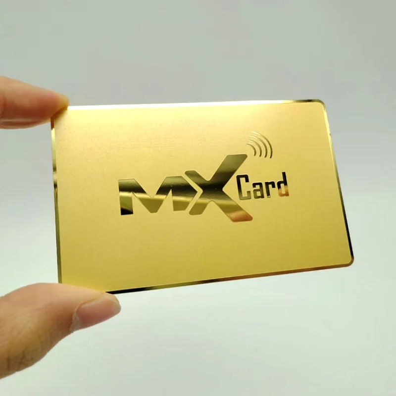 10 0 шт. профессиональная роскошная металлическая карта высокого качества с