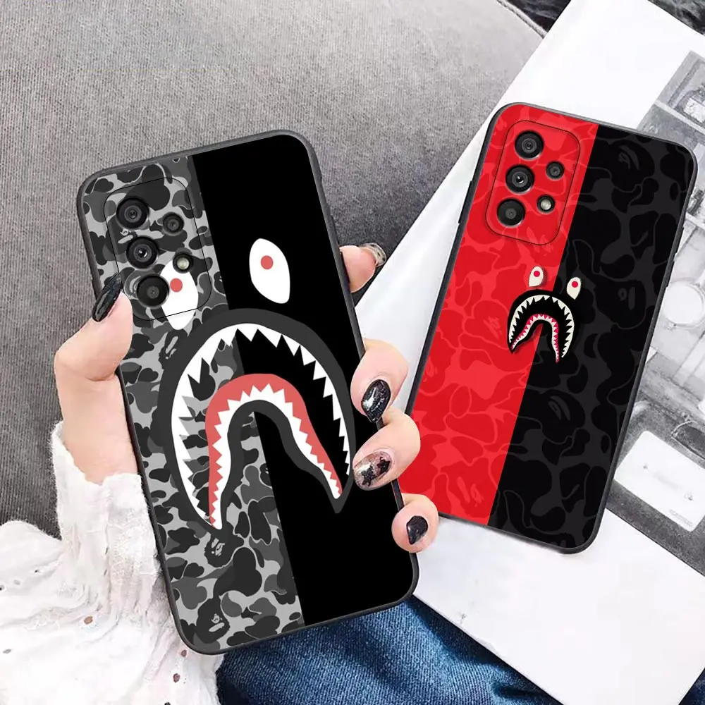 

Ritch A-Bath-B-BAPE Phone Case For Samsung A12 A13 A21s A22 A23 A31 A32 A33 A41 A42 A51 A52 A52s A53 A71 A72 A73 4G 5G Para Case
