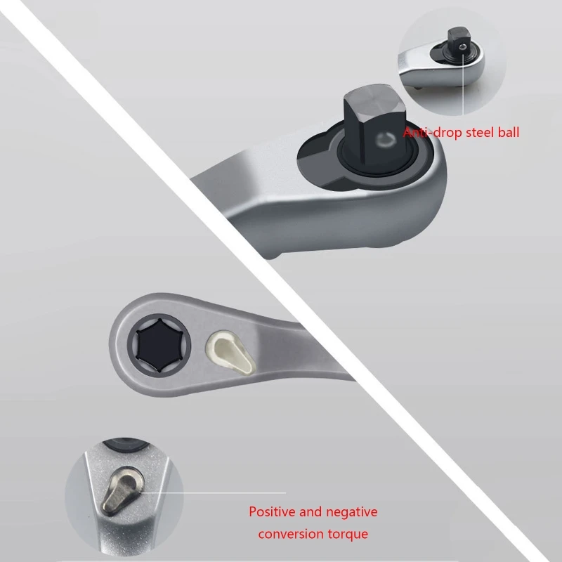 W2E3 4 типа Малый трещоточный ключ Мини-микро-трещоточный Ручной инструмент в узком