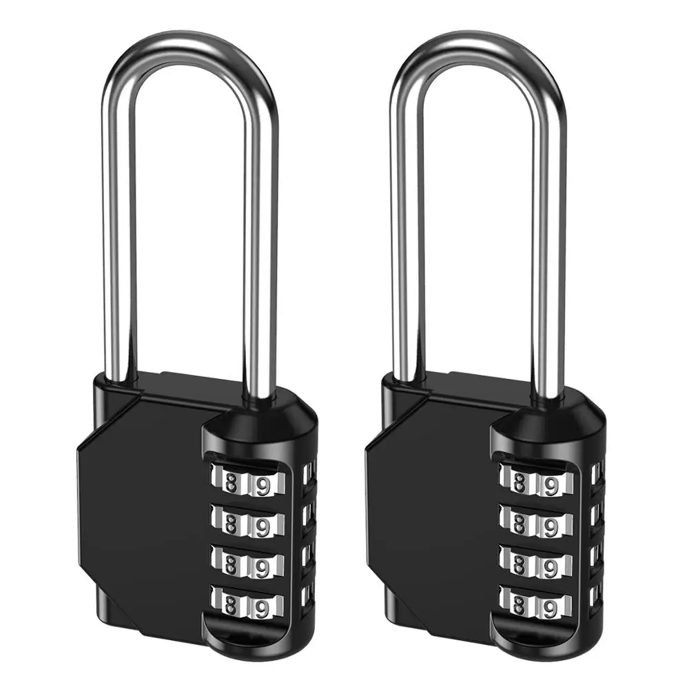 Купи Lintolyard 2PCS Dial Digit Padlock Security Alloy Combination Code Number Lock Padlock Lock for Drawer Cabinet Gym за 1,134 рублей в магазине AliExpress