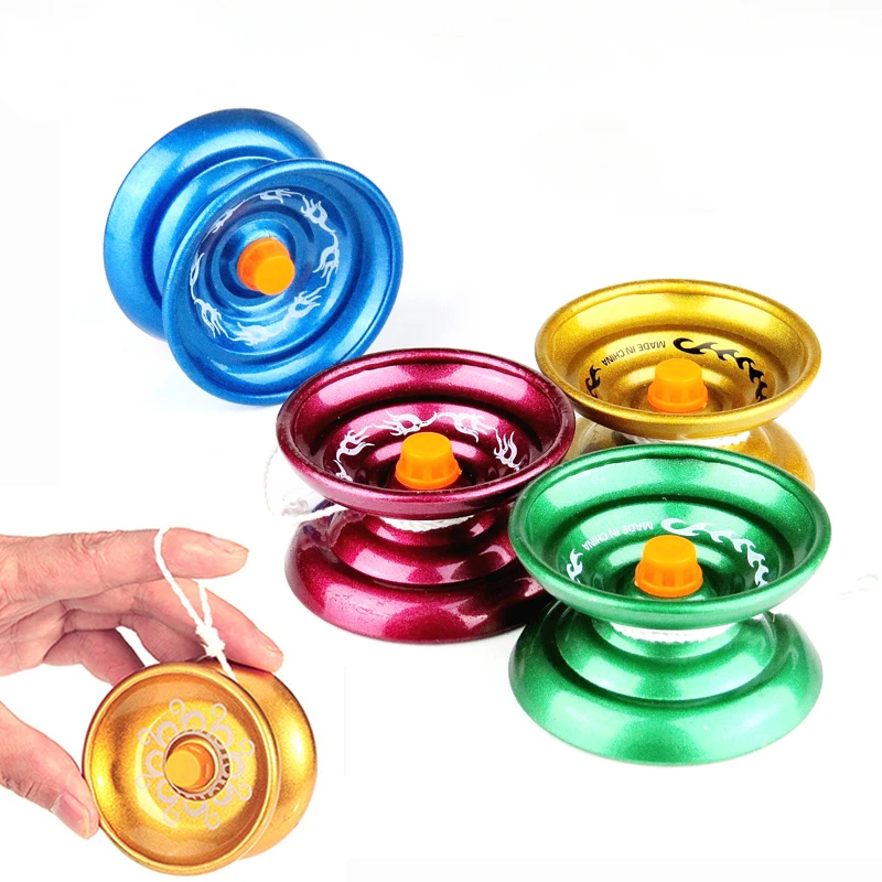 

1Pcs Alumunum Alloy YoYo String Trick Yo-Yo Ball for Beginner Outdoor Classic Fashion Interesting Toy Kids Gifts