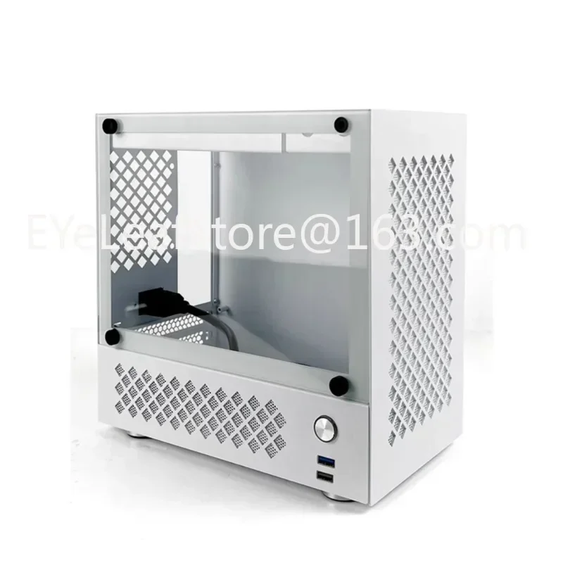 forCompact Small and Medium Motherboard Source Direct Plug Graphics Card Desktop Side Transparent Mini Chassis