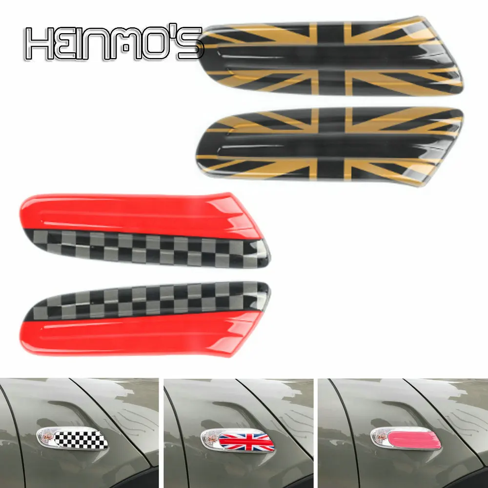 

For Mini Cooper F55 F56 F57 2015-2021 Car Front Fender Turn Lamp Stickers Hardtop F55 Hatchback F56 Covertible F57 Sticker Cover