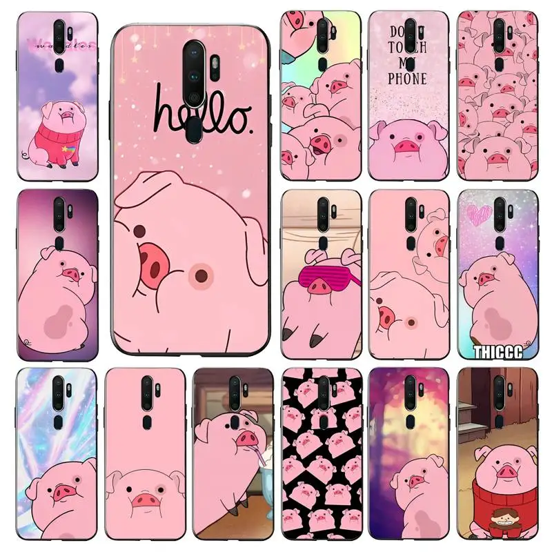 

Disney Gravity Falls Waddles Phone Case for Vivo Y91C Y11 17 19 17 67 81 Oppo A9 2020 Realme c3