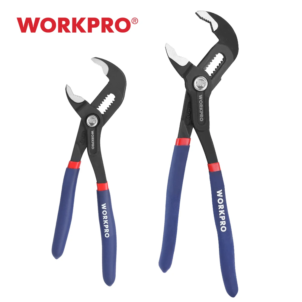 Набор плоскогубцев для водяного насоса WORKPRO 7 и 10 дюймов регулируемые