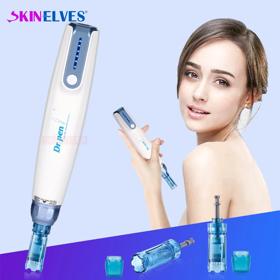 2022 NEW Dr Pen A9 Professional Derma Pen Wireless/Wired Microneedling Pen Auto Micro Needle MTS Face Mesotherapy Beauty Machine