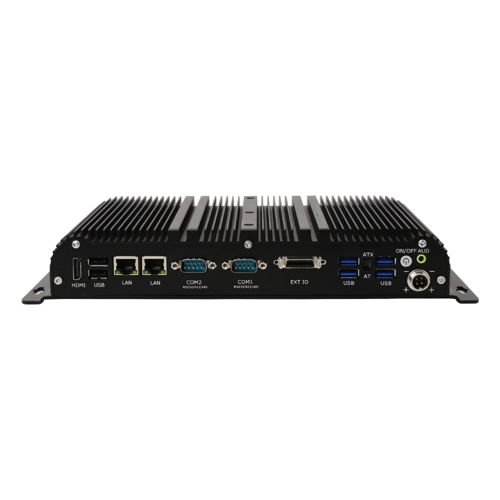 Фото EGLOBAL Промышленный мини-ПК 11-го поколения I7 8565U 10610U 1165G7 Настольный компьютер Двойные порта Lan GPIO 5G Sim Wi-Fi Корпус из алюминиевого сплава №1