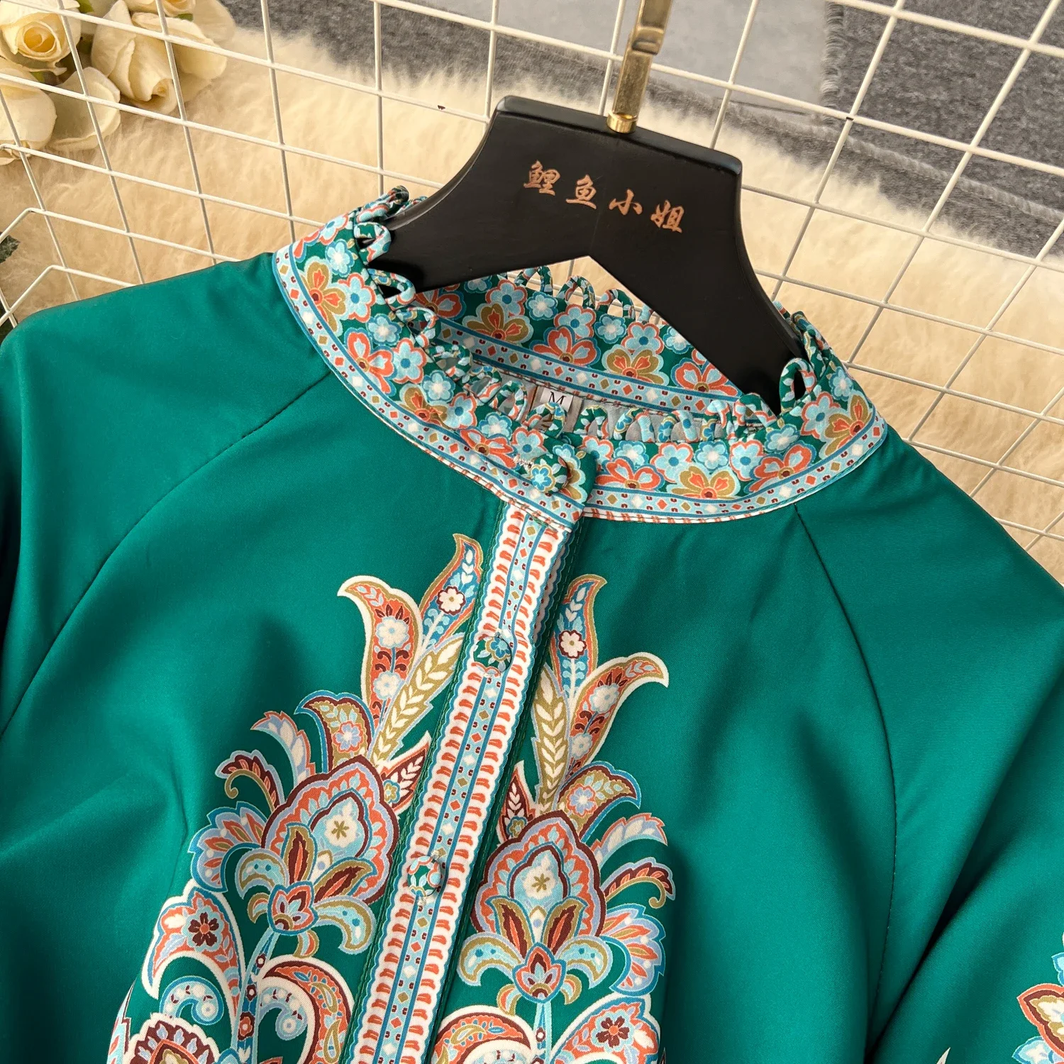 Женское длинное платье с цветочным принтом элегантное шикарное Хлопковое