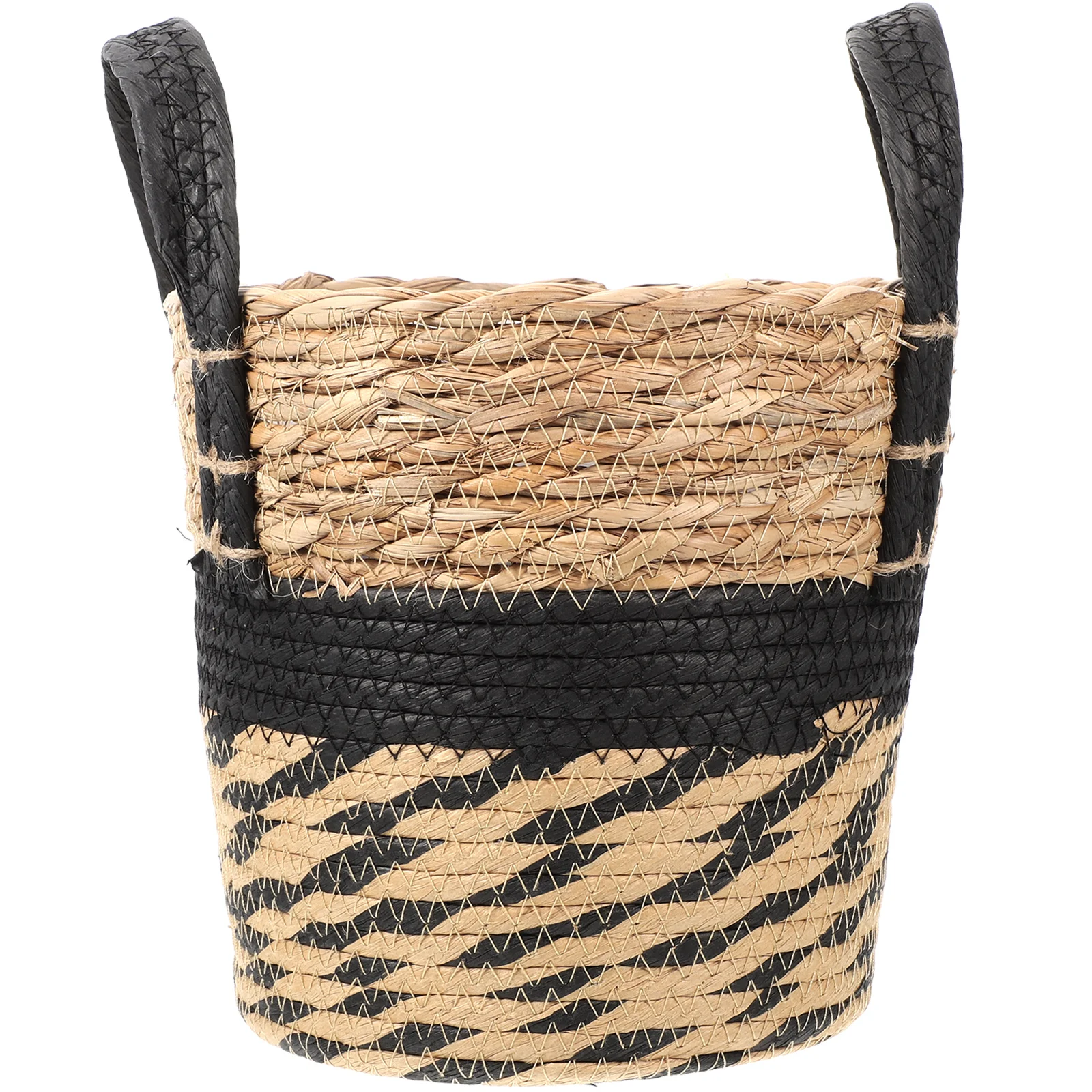

Basket Woven Seagrass Bellyrattan Flower Baskets Planter Pots Laundry Storage Decorative Wicker Toy Wardrobe