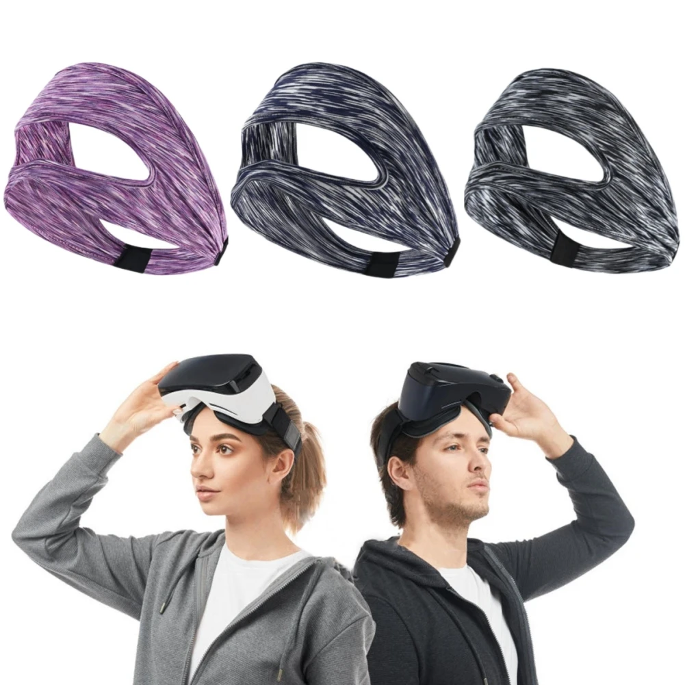 

1PC Polyester VR Eye Mask Cover Elastic Breathable Sweat Band VR Accessories Virtual Reality Headsets Universal