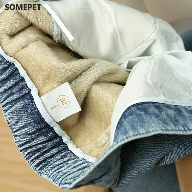 Джинсы женские зимние с высокой талией мягкие свободные брюки из денима уличная