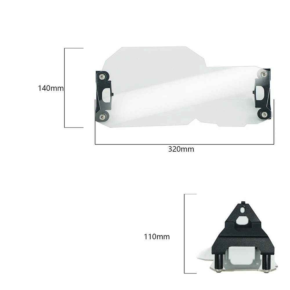 Крышка фар мотоцикла для BMW F650GS F700GS F800GS F800R GS800 F650 GS 2008-2018, защита решетки фары (art.: 3920cee4cecdd) - 3920cee4cecdd