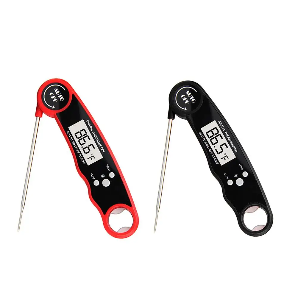 

Складной Водонепроницаемый Кухонный Термометр для приготовления пищи из АБС-пластика, безвкусный цифровой зонд, инструмент для барбекю и д...