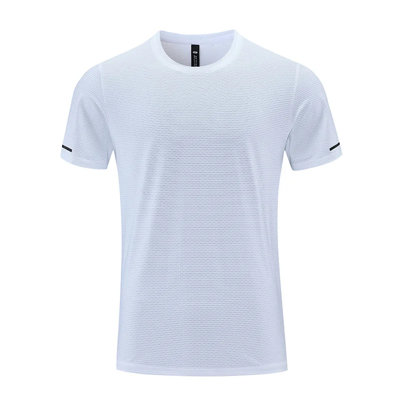 Men's Summer Casual Comfortable Tight-Fitting T-Shirt Sports Gym Sportswear Quick-Drying Breathable Shirt S-4XL