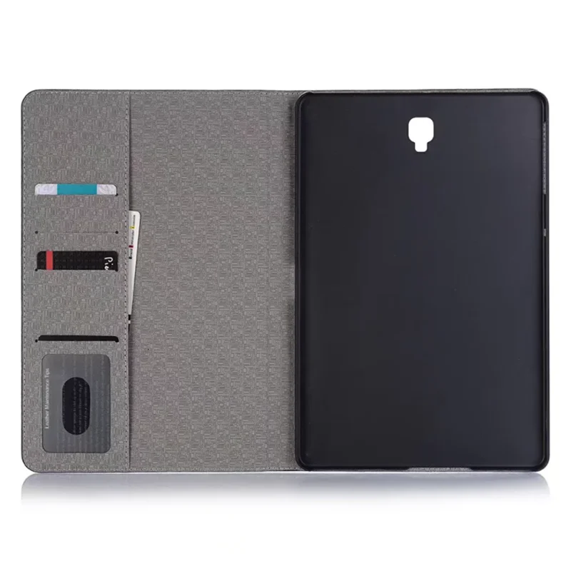 Тонкий чехол-книжка из искусственной кожи с подставкой под крокодила для Samsung Galaxy