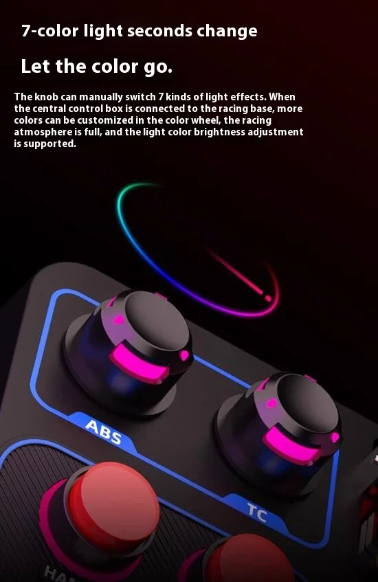 PXN CB1 Racing Simulator Центральный блок управления Многофункциональный ключом RGB по