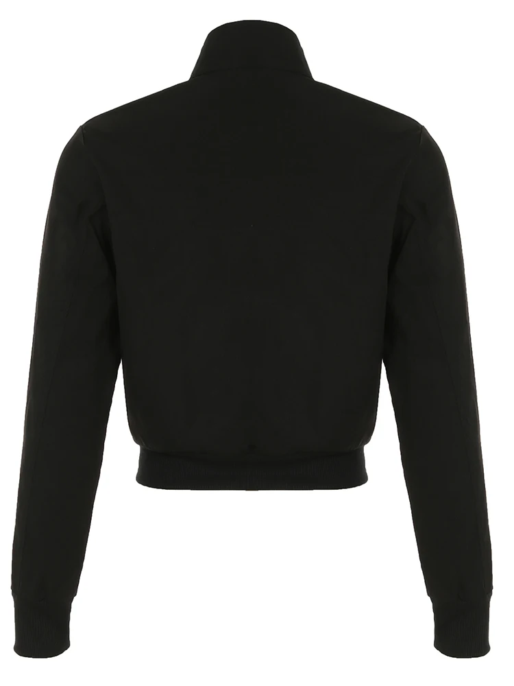 Rockmore Street Укороченная куртка с воротником-стойкой Мото и байкерские женские