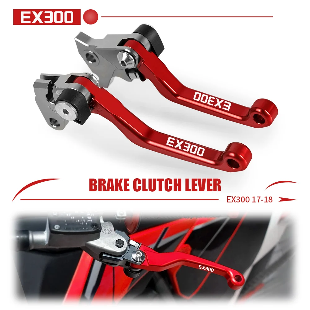 

CNC handbrake Accessories EX300 Motorcycle DirtBike Motocross dirt bike Pivot Brake Clutch Levers FOR GASGAS EX300 2017 2018