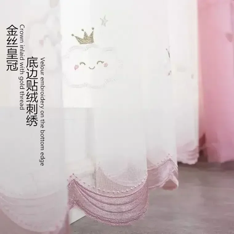 

4775-STB- Foral Blackout Curtains for Bedroom Living Room Luxury Hall Window Blackout Curtain for Kitchen