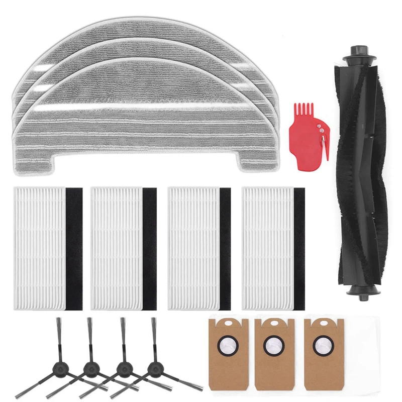 

Replacement Parts Roller Brush Side Brushes HEPA Filter For Proscenic M8pro Vacuum Cleaner Accessories