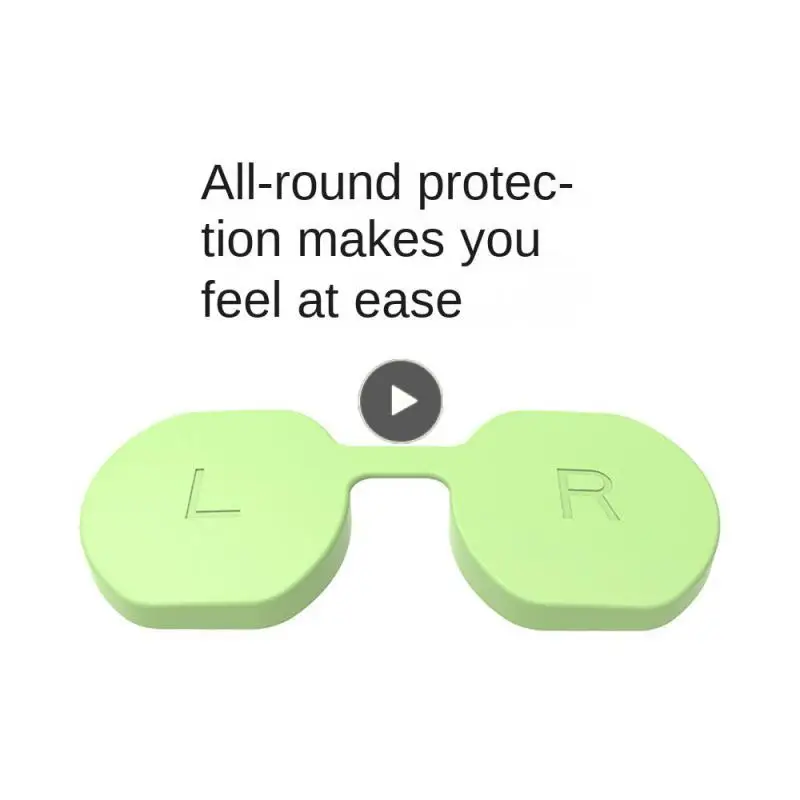 

Protection Cap Lens Accessories Comfortable Touch Colorful Choice White Tight Fit Dust Silicone Cover Lens Cap Green Blue
