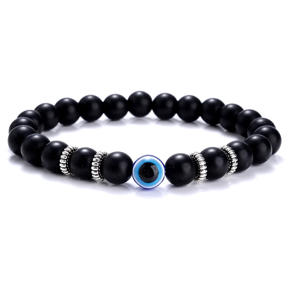 Счастливый голубой браслет мужские и женские турецкие ювелирные изделия ручной