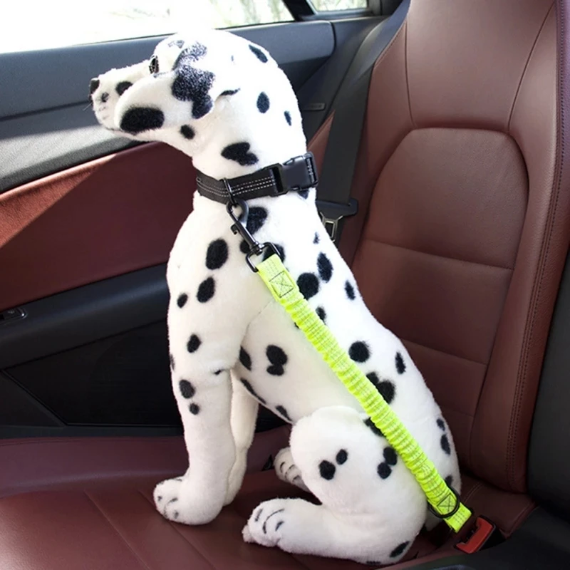 

Автомобильный ремень безопасности для собак и кошек, регулируемый поводок для щенков, Маленький Средний Поводок, аксессуары для собак