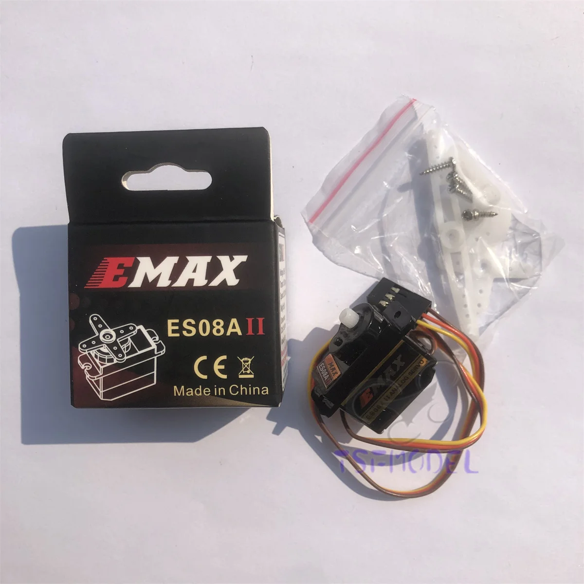 EMAX ES08A II Mini пластиковый Аналоговый сервопривод 1 8 кг. См Крутящий момент для