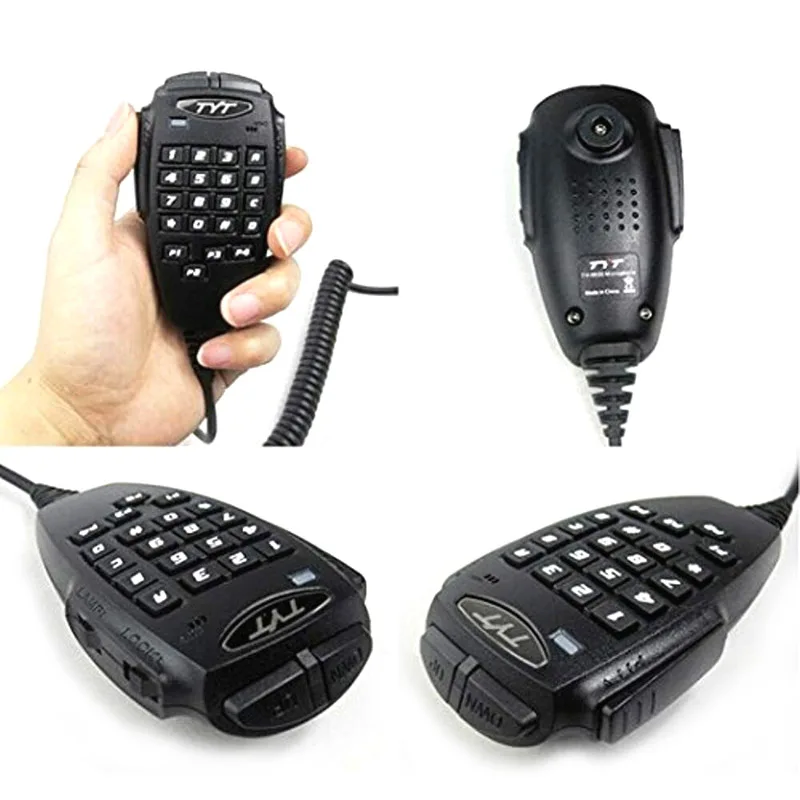 Original TYT 6-Pin DTMF Handheld Speaker PTT Mic Microphone for TYT TH-9800 TH-7800 TH9800 TH7800 Mobile Car Radio Transceiver
